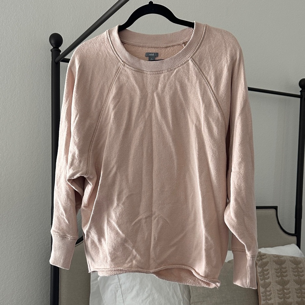 Aerie pink Crewneck Sweatshirt XS